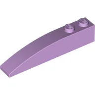 Brick Curved 6 x 1 / Lavender