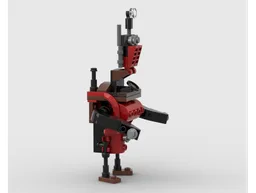 Red robot "Tractor-Bot"