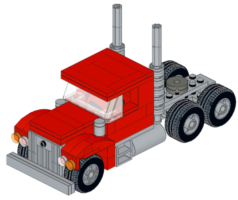 Lego Classic Semi Daycab