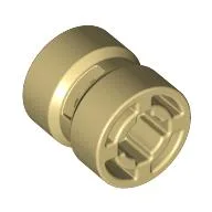 Wheel 8 x 9 with Hole Notched for Wheels Holder Pin / Tan