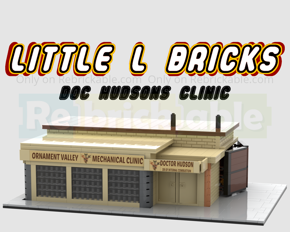 Lego Doc Hudson's Clinic (Modular Building)