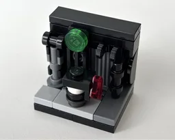 Micro Borg Cube Interior Diorama