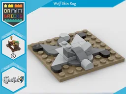 Wolf Skin Rug