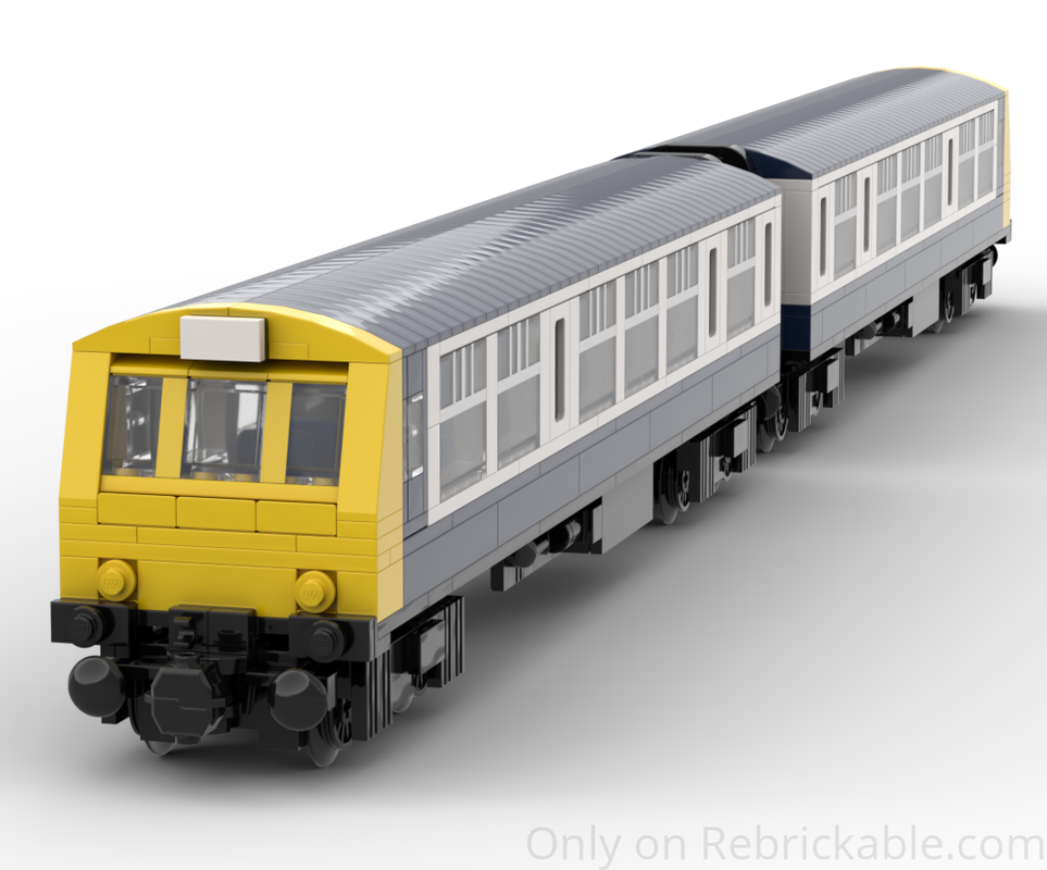 Lego Class 101 DMU | 8 Wide | Power Functions