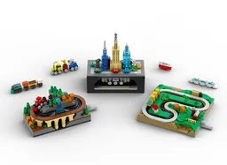 Working Mini Train System