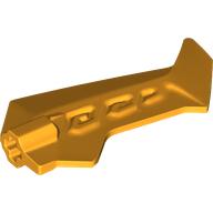 Lego Fin Jagged with Axle Hole / Bright Light Orange