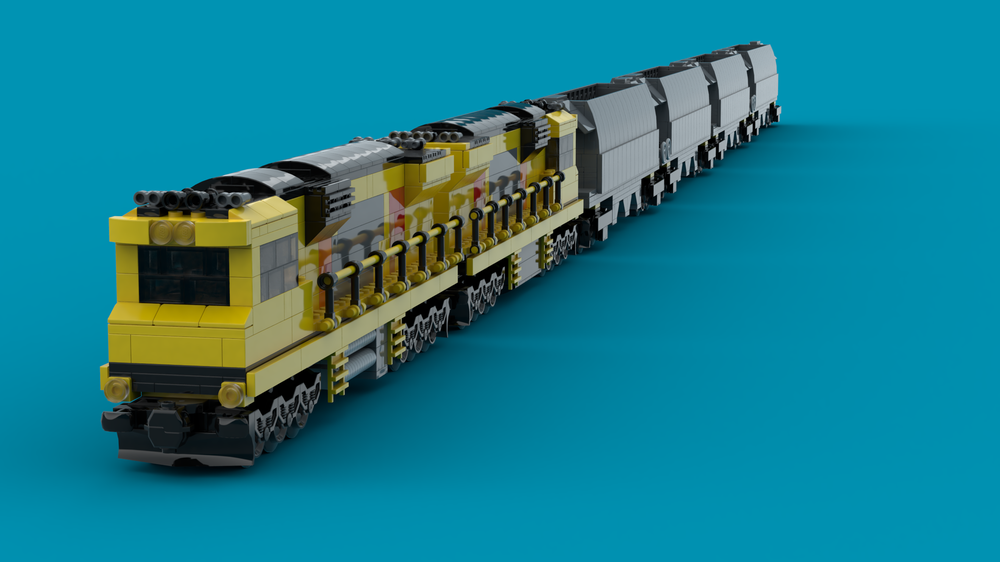 Lego BRAND NEW: aurizon coal train