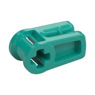 Lego Wire Clip with Axle Hole / Dark Turquoise