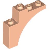 Lego Brick Arch 1 x 4 x 3 / Light Nougat