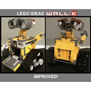WALL-E's Lunchbox Cooler - Lego Ideas Scale