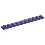 Plate 1 x 10 / Dark Purple