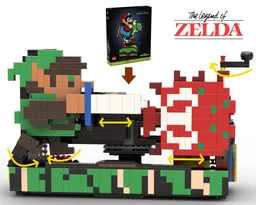 8-bit Link vs Octorok