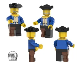 Maxi Figure Blue Pirate peg leg