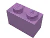 Brick 1 x 2 / Medium Lavender