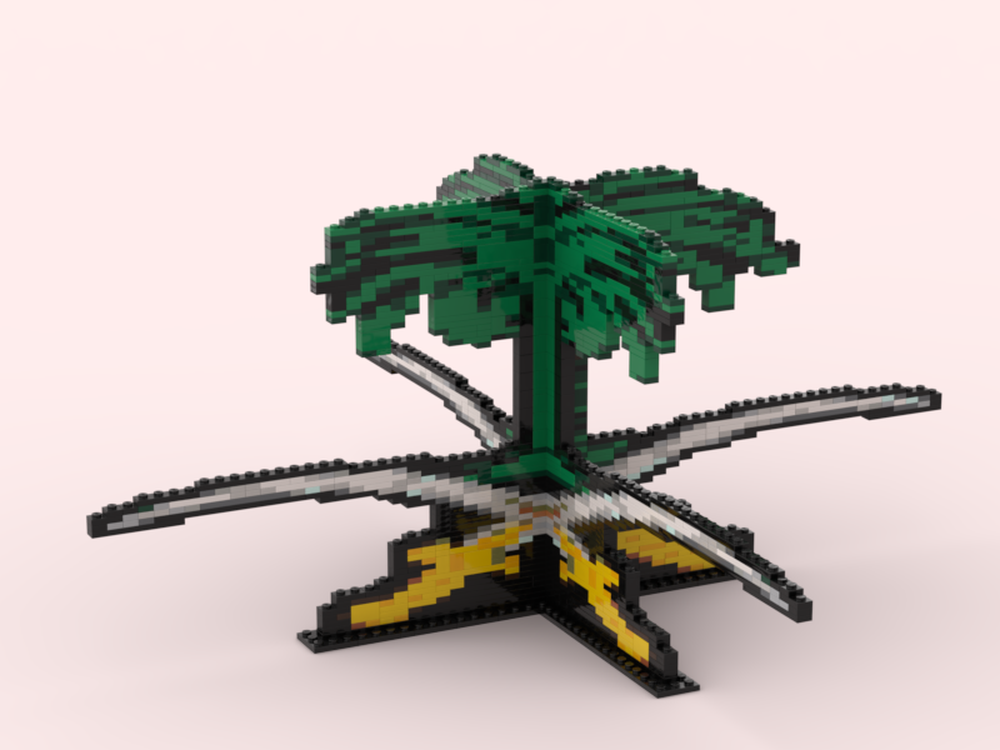 Lego Saudi Arabian National Emblem