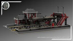 Small City Train Station