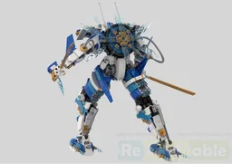 Lightning Titan Mech - Ninjago