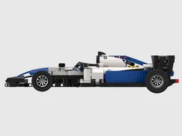 F1 Racing - (Blue white)