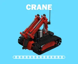 Mini RC crane