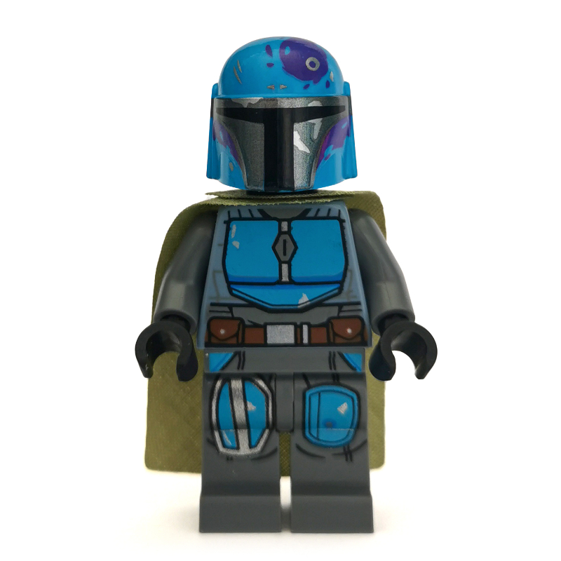 Lego Mandalorian Warrior, Dark Azure