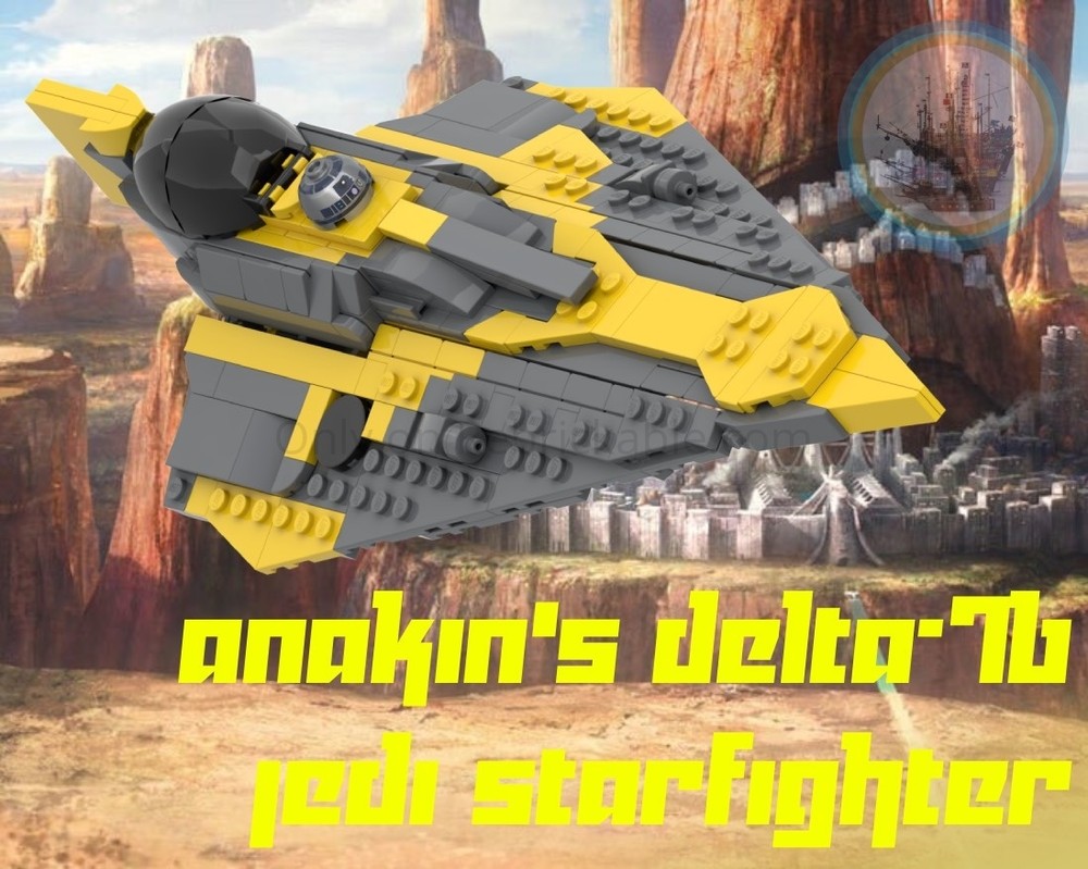 Lego Anakin's Delta-7b Starfighter