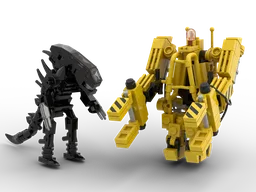 P–5000 Powered Work Loader and Xenomorph XX121 Drone ALIENS 1987