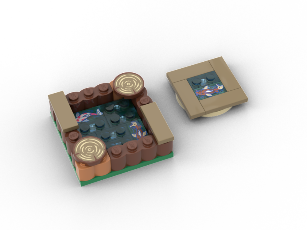 Lego Koi ponds