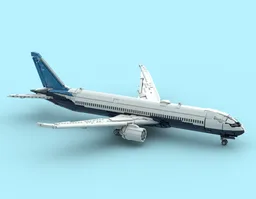 Boeing 787-9 Dreamliner Factory livery