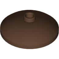 Lego Dish 3 x 3 Inverted [Radar] / Brown