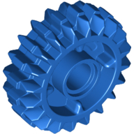 Lego Technic Gear 20 Tooth Double Bevel with Clutch on Both Sides / Blue