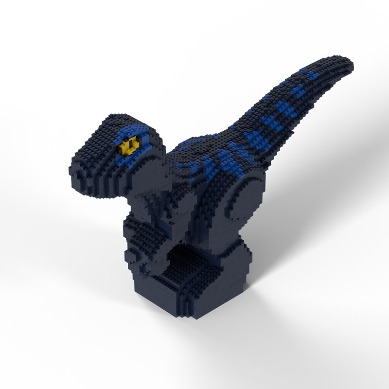 Lego Blue Velociraptor