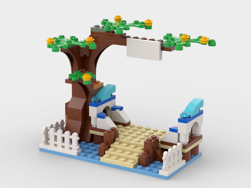 Lego Birdhouse - Taiwan Blue Magpie