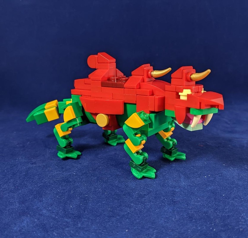 Lego Battle Cat - Minifigure Scale