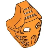 Large Figure Mask Pakari / Orange