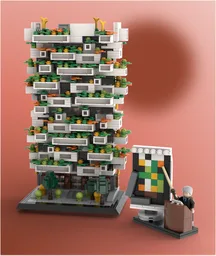 Vertical Forest Tower - inspired