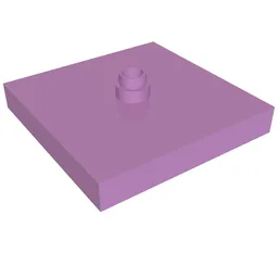 Duplo Turntable 4 x 4 Base, Flush Surface / Medium Lavender