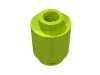Brick Round 1 x 1 Open Stud / Lime