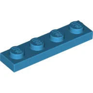 Plate 1 x 4 / Dark Azure