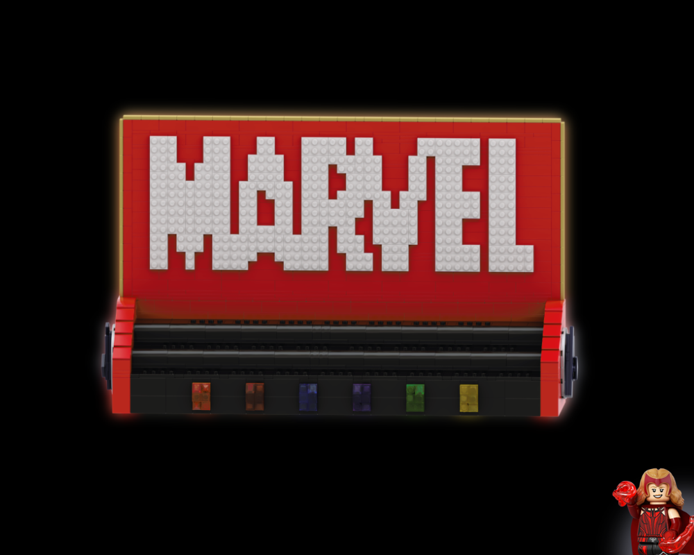 Lego Marvel CMF - Minifigures Display Stand
