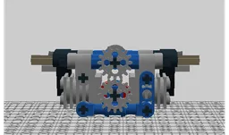 Flat 4 Engine with engine mounts