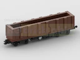4-Wide Aggregate Stone Train Wagon