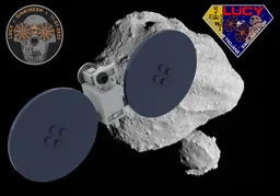 1:110 Lucy Spacecraft