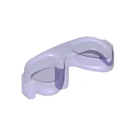 Headwear Accessory Glasses with Pin / Trans-Purple