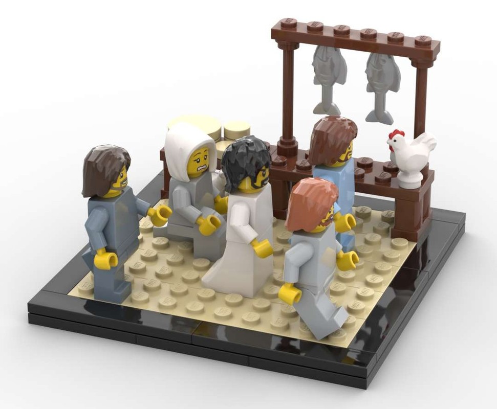 Lego The Miracles of Jesus Christ - Christian Bible Diorama