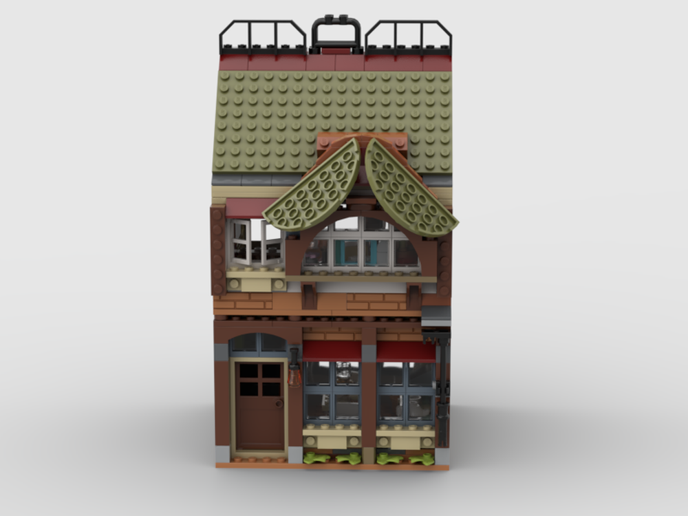 Lego Burrow Brownstone- Alternate Build of Attack on the Burrow (75980)