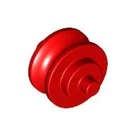 Wheel Centre Small with Stub Axles (Pulley Wheel) / Red
