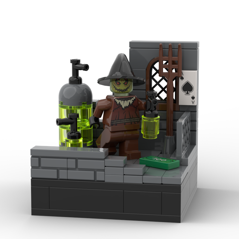 Lego Scarecrow stand