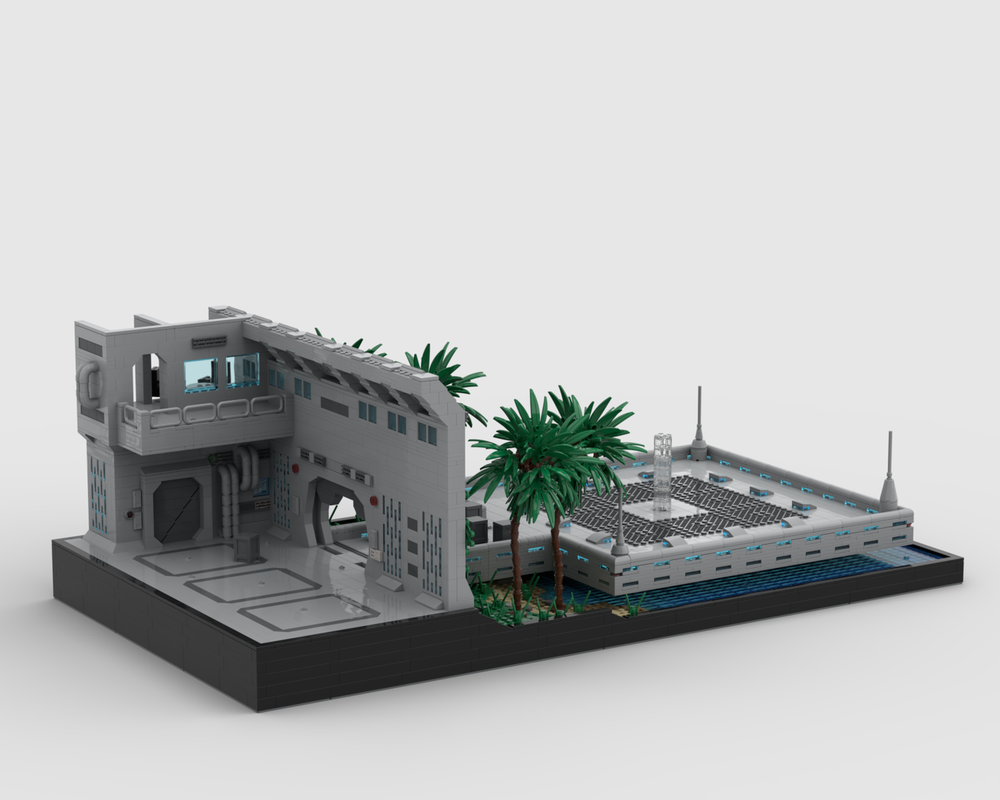 Lego Lothal Beach SW Imperial Base (TM-2023-003)