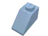 Brick Sloped 45° 2 x 1 with Bottom Pin / Bright Light Blue