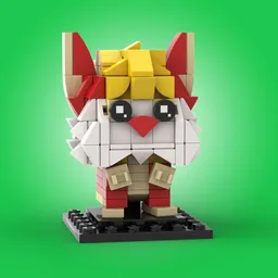 Snarf from Thundercats MOC Brickheadz